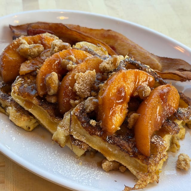 Peach Waffley.