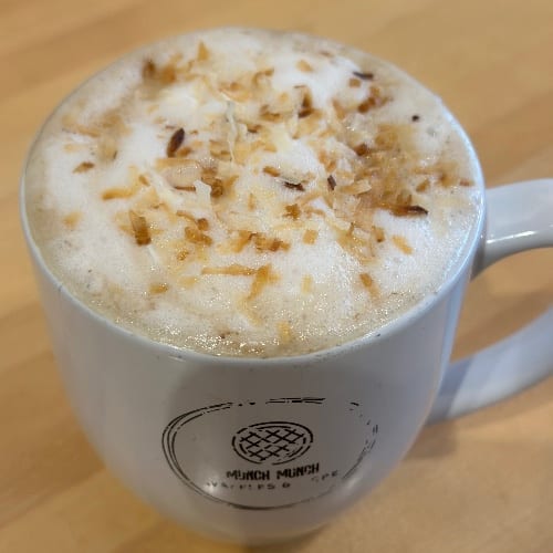 Coconut Chai Caffe Latte.